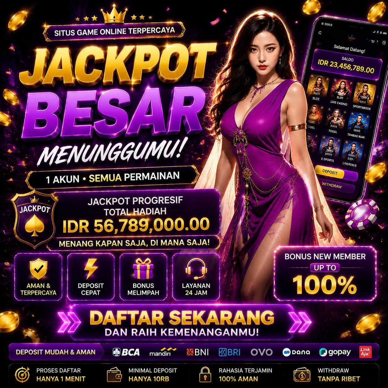 Tampilan Utama Game